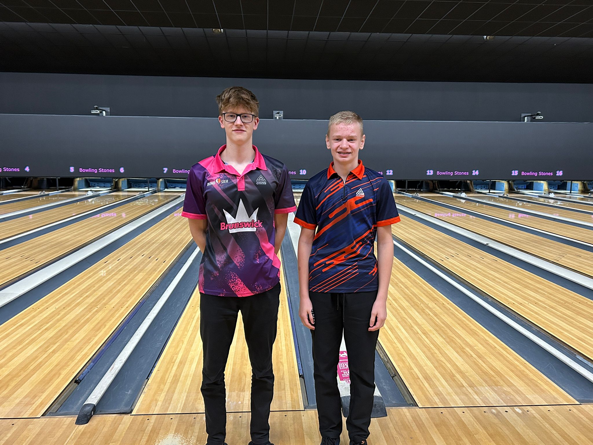 Thomas en Stef op podium in België